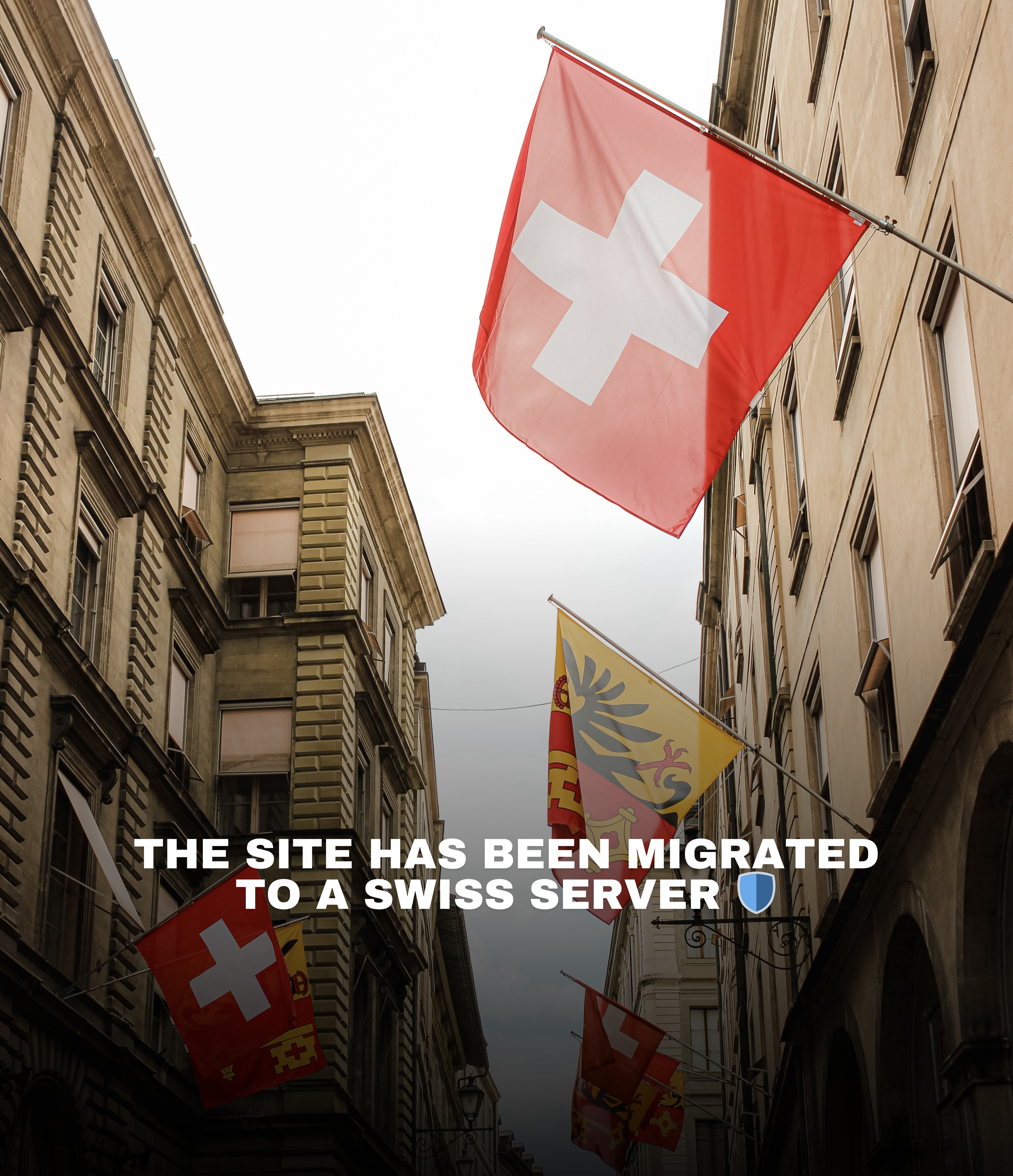 Our site has been migrated to a Swiss server!
